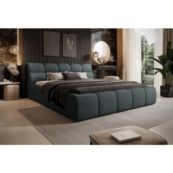 Posteľ s roštom GULIA 1 machová, 160x200 cm 1