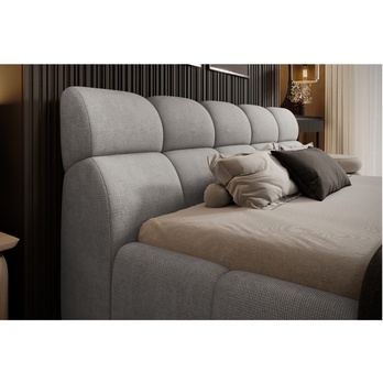 Posteľ s roštom GULIA 1 sivá, 140x200 cm 4