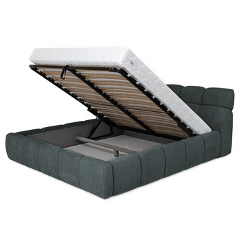 Posteľ s roštom GULIA 1 machová, 140x200 cm 2