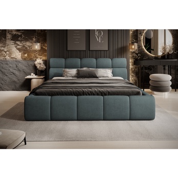 Posteľ s roštom GULIA 1 machová, 140x200 cm 3