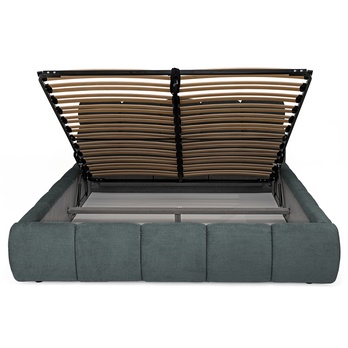 Posteľ s roštom GULIA 1 machová, 140x200 cm 7