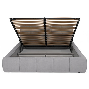 Posteľ s roštom GULIA 1 strieborná, 180x200 cm 7