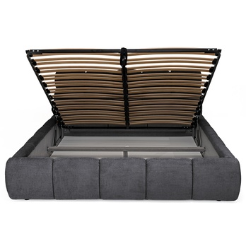 Posteľ s roštom GULIA 1 grafitová, 160x200 cm 7