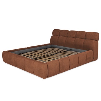 Posteľ s roštom GULIA 2 terakota, 140x200 cm 2