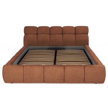 Posteľ s roštom GULIA 2 terakota, 140x200 cm 6