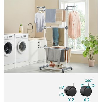 Sušiak na bielizeň GULLIVER biela 3