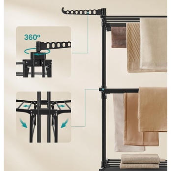 Sušiak na bielizeň GULLIVER antracitová 3