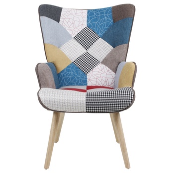 Kreslo GUNNAR 1 patchwork 1