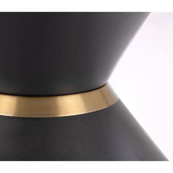 Konferenčný stolík GURITTA mramor/čierna 4