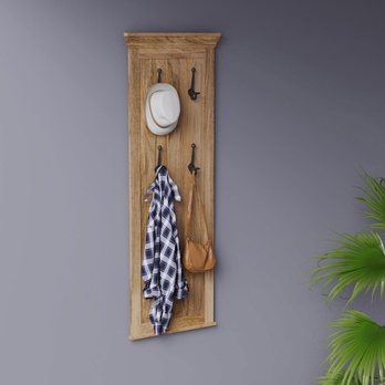Nástenný vešiak GURUNU 50 mango 2