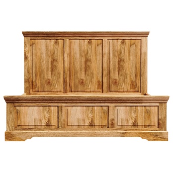 Posteľ s roštom GURUNU mango, 160x200 cm 2