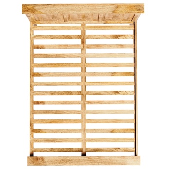 Posteľ s roštom GURUNU mango, 160x200 cm 4