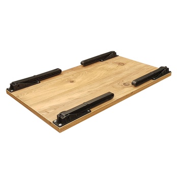 Stolík na notebook GUSTO borovica/čierna 2