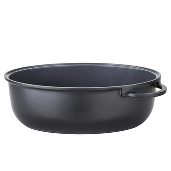Pekáč s pokrievkou GUSTUS čierna, ⌀ 40 cm 3