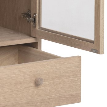 Vitrína H000021093 bielený dub 5