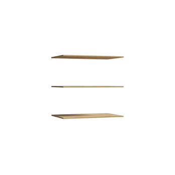 Vkladacia polica HAFIZA dub mauvella, 3 ks 1