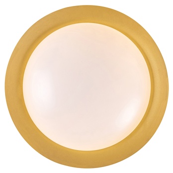 Stropné svietidlo HAFSA čierna/zlatá, priemer 40 cm 5