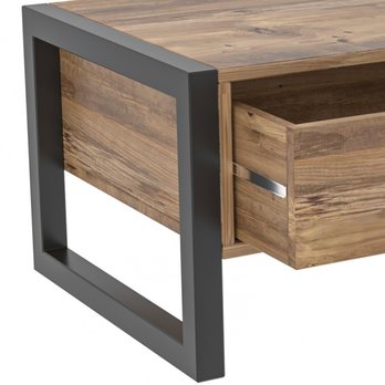 Konferenčný stolík HALDIZEN čierna/borovica 6