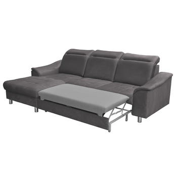 Sedacia súprava HAMILTON II ľavá, tmavosivá 1