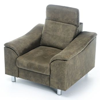 Kreslo HAMILTON hnedosivá 1