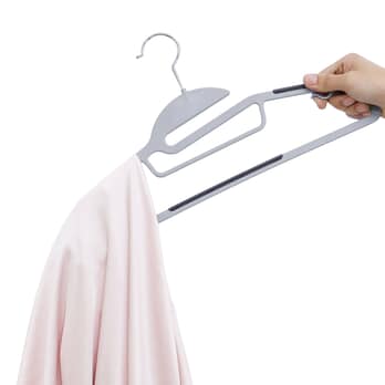 Vešiaky HANGER 3 sivá, 50 ks 2
