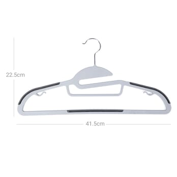 Vešiaky HANGER 3 sivá, 50 ks 6