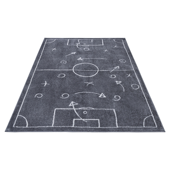 Koberec HANSE HOME ADVENTURES 105949 tmavosivá/biela, 160x235 cm 2