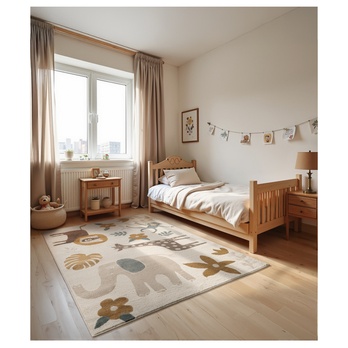 Koberec HANSE HOME ADVENTURES 106213 krémová/viacfarebná, 120x170 cm 1
