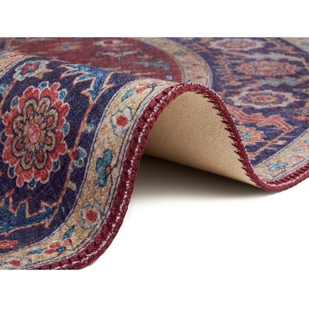 Koberec HANSE HOME ASMAR 104000, slivková červená, priemer 160 cm 1