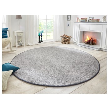Koberec HANSE HOME WOLLY 102840 sivá, priemer 133 cm 1