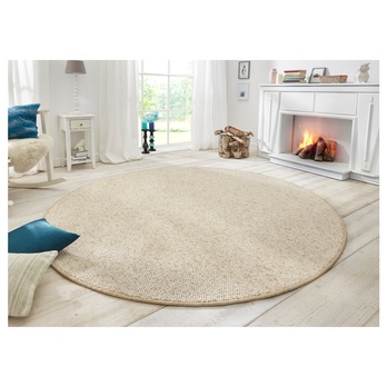 Koberec HANSE HOME WOLLY 102843 krémová, priemer 133 cm 1