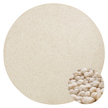 Koberec HANSE HOME WOLLY 102843 krémová, priemer 200 cm 3