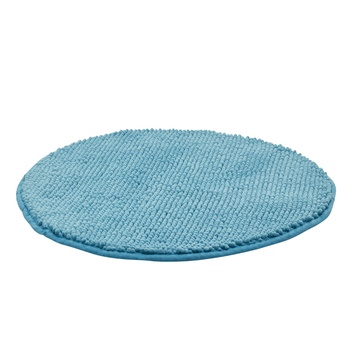 Kúpeľňová predložka HAPPY 1 tyrkysová, Ø 55 cm 1