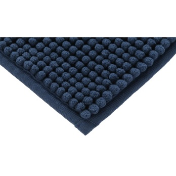 Kúpeľňová predložka HAPPY 2 tmavomodrá, 40x60 cm 2