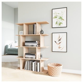 Regál  HARMON dub svetlý 1