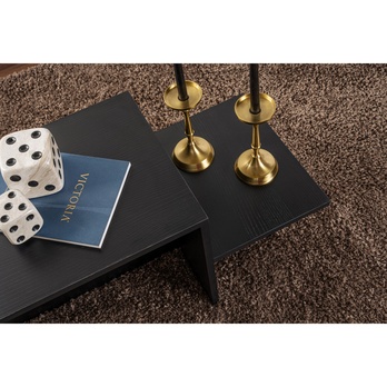 Konferenčný stolík HARMONY čierna 5