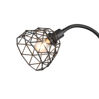 Stojacia lampa HAVAL čierna 2
