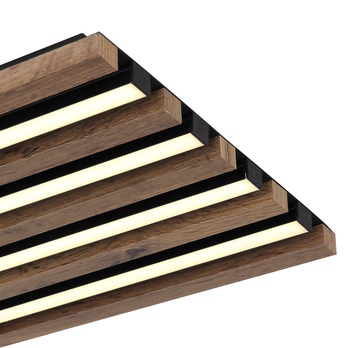 Stropné svietidlo HAYDEN hnedá/čierna 2