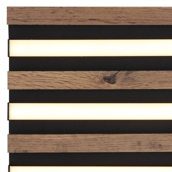 Stropné svietidlo HAYDEN hnedá/čierna 6