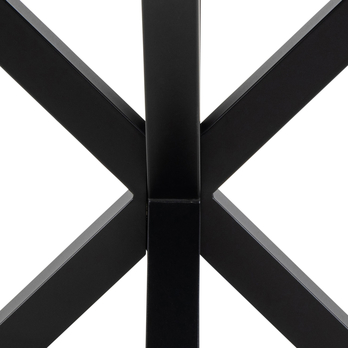 Jedálenský stôl HEAVEN 119 II biela/čierna 4