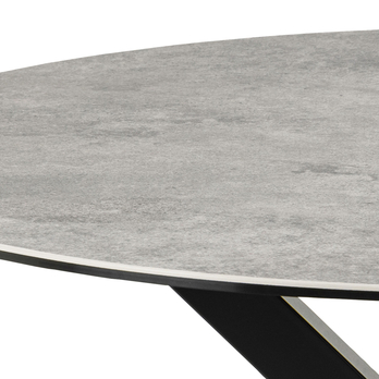 Jedálenský stôl HEAVEN 119 II sivá/čierna 3