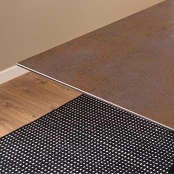 Jedálenský stôl HEAVEN 200 hnedá/čierna 4