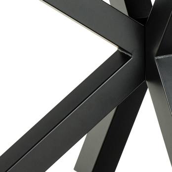 Jedálenský stôl HEAVEN 200 sivá/čierna 4