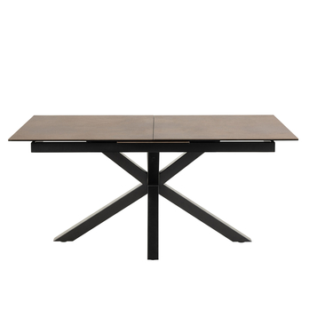 Jedálenský stôl HEAVEN 210 hnedá/čierna 3