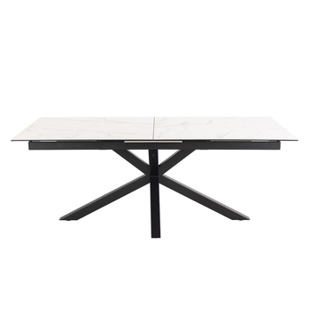 Jedálenský stôl HEAVEN 240 biela/čierna 4