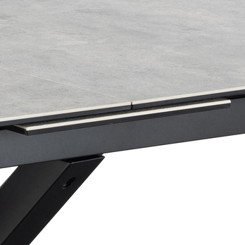 Jedálenský stôl HEAVEN 240 sivá/čierna 6