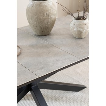 Jedálenský stôl HEAVEN 240 sivá/čierna 10