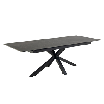 Jedálenský stôl HEAVEN 240 čierna/matná čierna 2