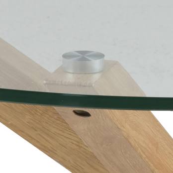 Konferenčný stolík HEAVEN 82 dub/priesvitná 3