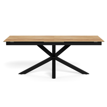 Jedálenský stôl HEAVEN I prírodná/matná čierna 2